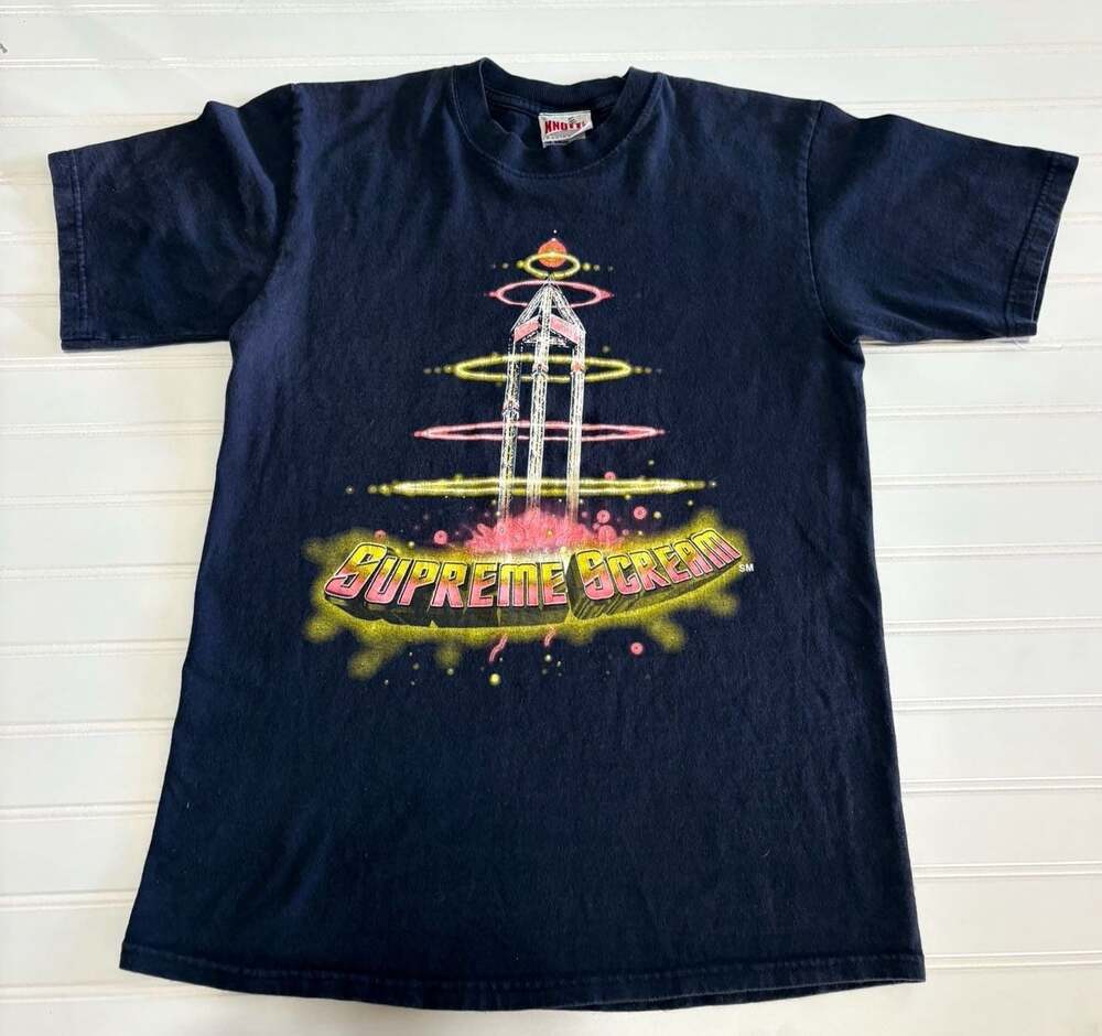 Vintage Knott's Berry Farm Supreme Scream T-Shirt Size Small